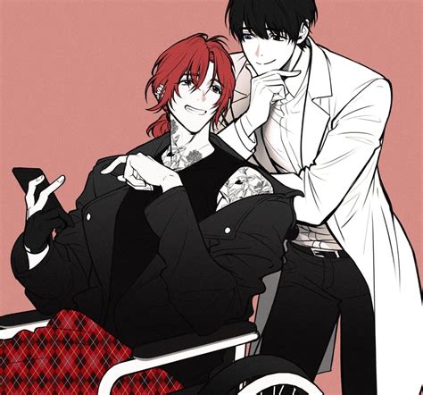 park moo-hyun and kim jaehee (eoduun badaui deungbul-i doeeo) drawn by ... 