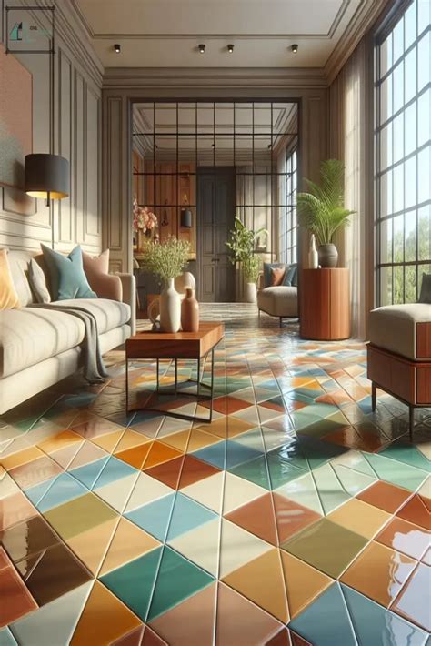 Top 18 Floor Tile Colors for Living Room