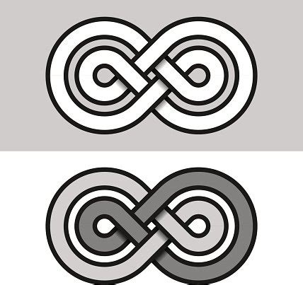 Infinity Eternity Paper Symbol Stock Vector | Royalty-Free | FreeImages