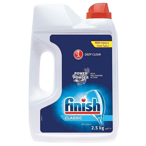 Finish Dishwasher Detergent Powder Original 2 5kg Babystore Ae