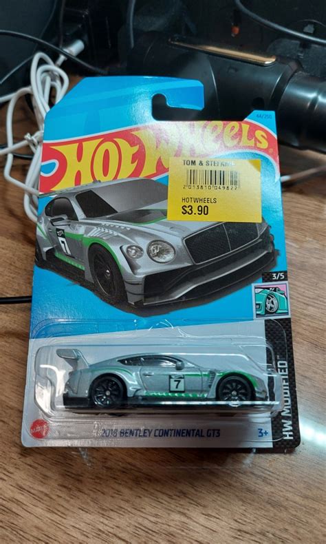 Bentley Continental GT Grey Hotwheels Hot Wheels Hobbies Toys Toys Games On Carousell