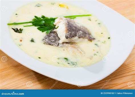 Scottish soup Cullen skink stock photo. Image of cuisine - 252998182