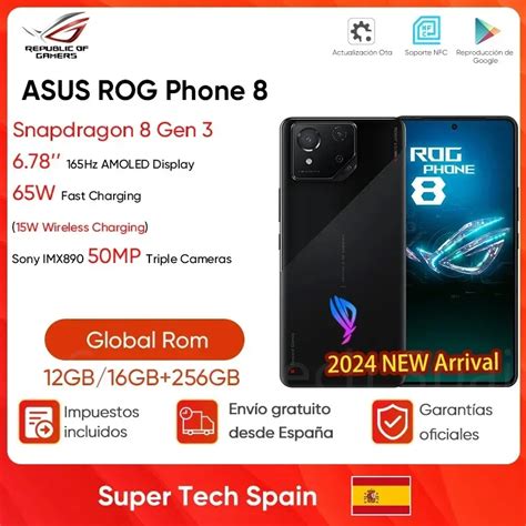 Asus Rog Phone G Smartphone Snapdragon Gen Gaming Phone