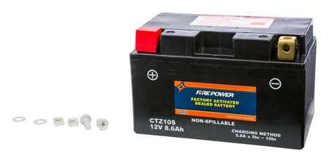 Fire Power Factory Activated Battery CTZ10S RevZilla