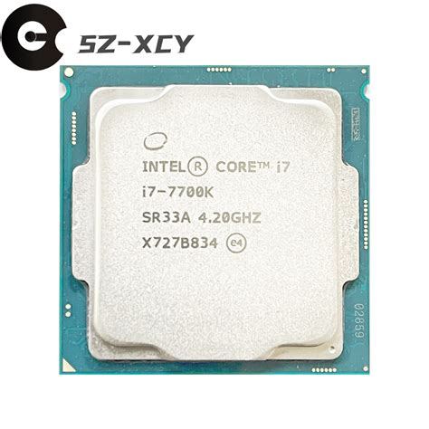 Intel Core I7 7700k I7 7700k 4 2 Ghz Quad Core Eight Thread Cpu