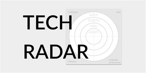 Tech Radar Figma