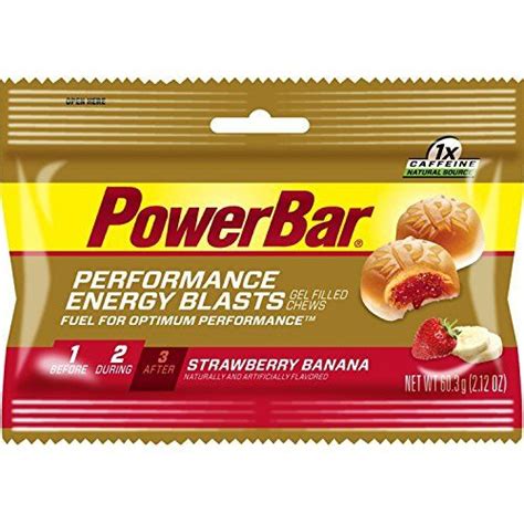 Powerbar Gel Blasts Box Of 12 Natural Cola Post Workout Nutrition Pre Workout Nutrition