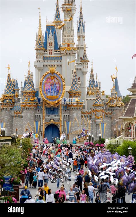 Magic Kingdom At Walt Disney World Orlando Florida Fl Stock Photo Alamy