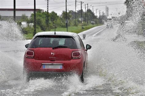 Orages Pluie Inondation M T O France Place La Loire Atlantique