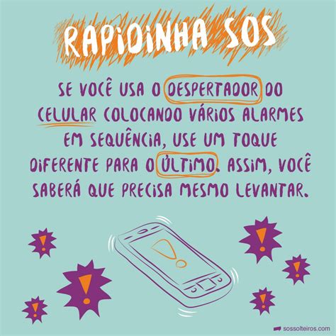 Truque do alarme para não perder hora ao acordar Almanaque SOS