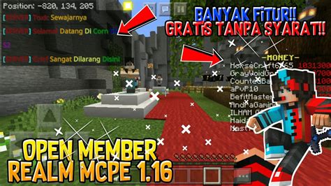 Open Member Realms Corn Smp S2 Banyak Fitur Seperti Server Buruan