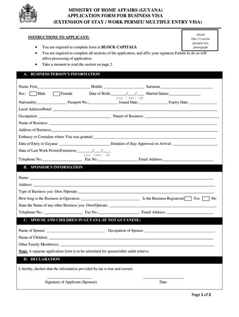 Tint Permit Guyana Fill Online Printable Fillable Blank PdfFiller