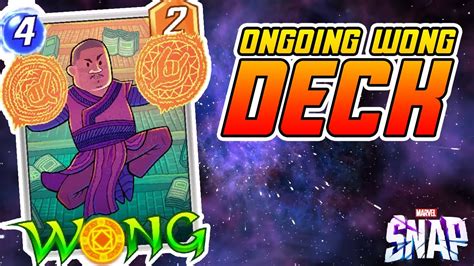 Ongoing Wong Deck This Deck Is Too Powerful Marvel Snap Best Decks