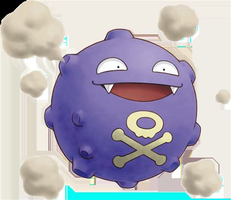 Pokemon 109 Koffing Uncommon Picture For Pokemon Go Players