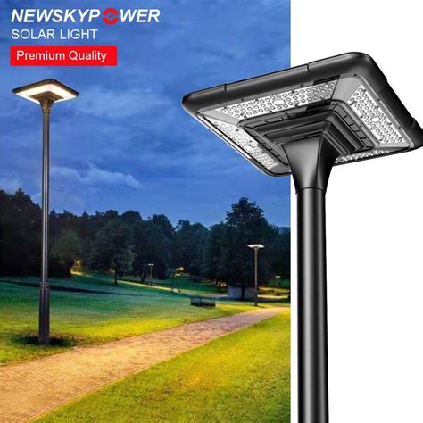 Super Bright Solar Street Light IP65 Road Lamp Integrated Garden Gate