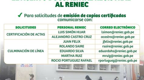 Comunicado De La Subgerencia De Salud Población Y Registro Civil