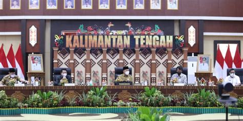 Gubernur H Sugianto Sabran Bersama Bupati Walikota Se Kalteng Lakukan