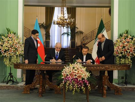 Azerbaijani Iranian Documents Were Signed Official Web Site Of