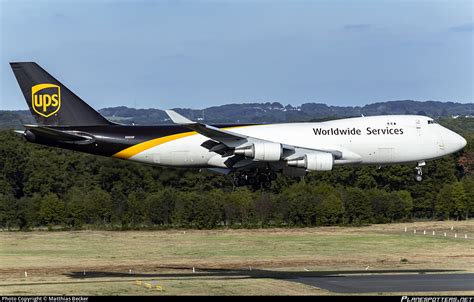 N582UP United Parcel Service UPS Boeing 747 4R7F Photo By Matthias