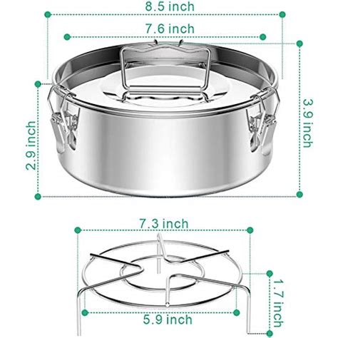 304 Stainless Steel Flan Mold With Lid And Easy Lift Handle Flan Pan