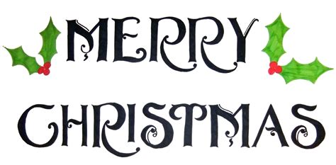 Merry Christmas Stencil Free Printable - Free Printable