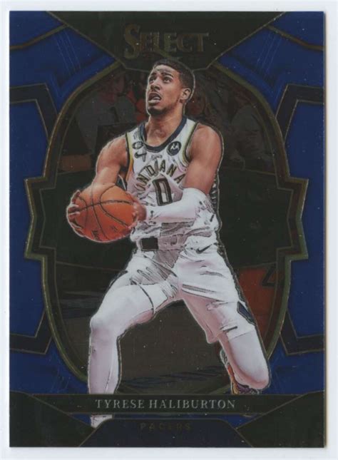 2022 23 Select Blue 20 Tyrese Haliburton NM MT Pacers Concourse EBay