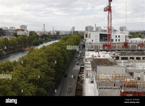 ©photopqr Le Parisien Olivier Corsan Ile Saint Denis 26 09 2022