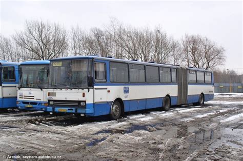 Fotografie Karosa C744 24 4207 OVB 75 31 Dopravní podnik Ostrava