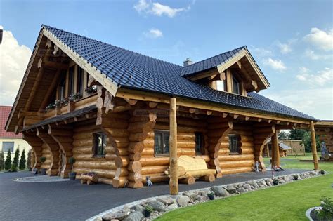 Blockhaus Kanada Holzbau Rustikal