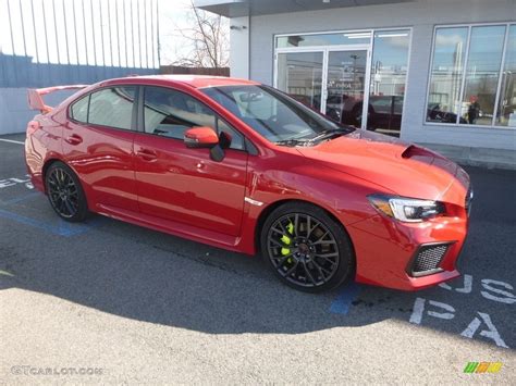 Pure Red Subaru Wrx Sti Gtcarlot Car Color