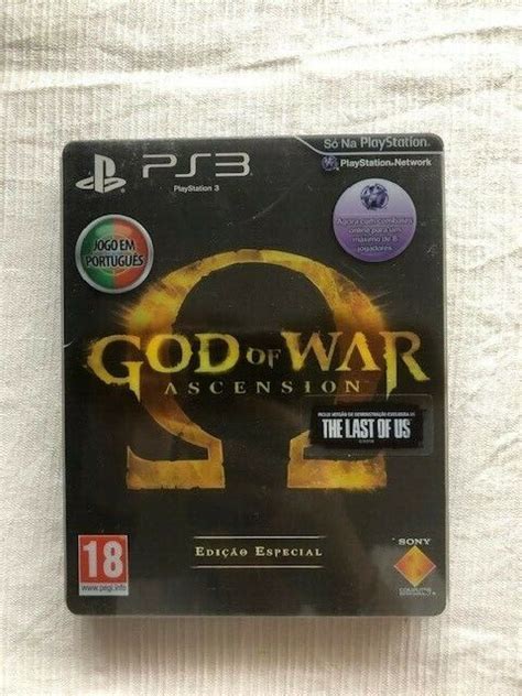 God Of War Ascension Special Edition Steelbook Collectors Sony