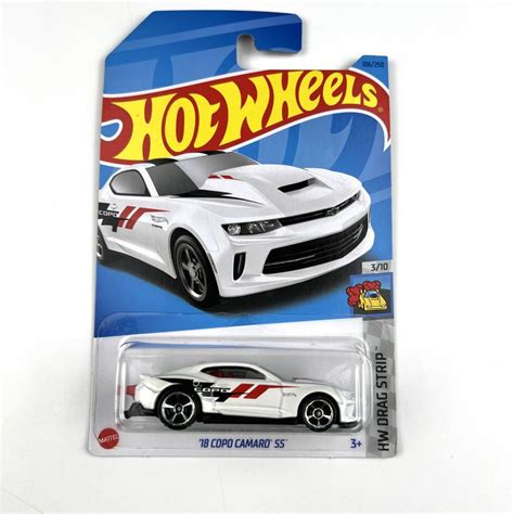 Машинка Mattel Hot Wheels 2023 C4982 18 Copo Camaro Ss купить на OZON по низкой цене 1620998186