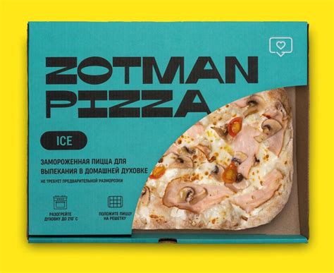 Пицца Zotman pizza Ветчина и грибы, замороженная, 420 г - купить с ...