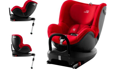 Romer, Dualfix 2R RWF, Fotelik samochodowy, obrotowy, 0-18 kg, Fire Red ...