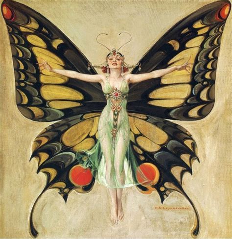 Art Deco Butterfly Woman ButterflyWorkshops Butterflies