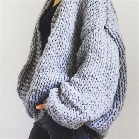 Gilet Crochet Grosse Laine