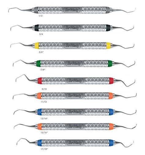 CURETAS GRACEY ESTANDAR EVEREDGE 2 0 Hu Friedy DJL Dental