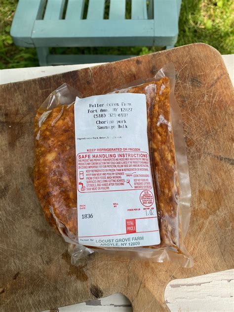 Chorizo Pork Sausage — Fuller Acres