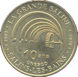 Monnaie De Paris Tourist Token Salins Les Bains Grande Saline 10