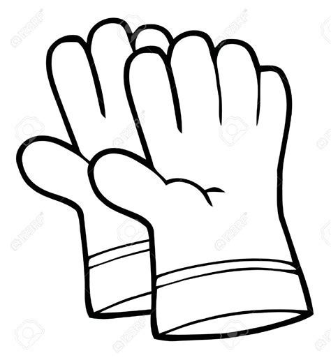 Black And White Gloves Clipart 10 Free Cliparts Download Images On