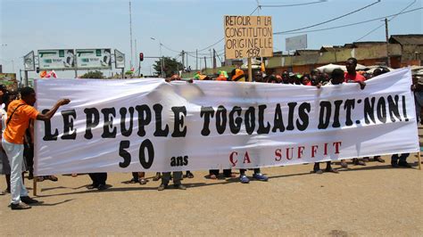 Togo Nouvelles Manifestations Pour Et Contre La R Forme Constitutionnelle