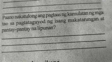 Pamprosesong Mga Tanong Grade 7 Conten Den 4