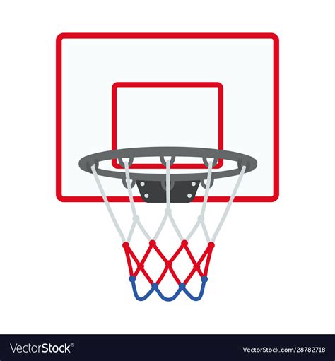 Basketball Ring Cartoon Image Basketball Ring Stock Illustration