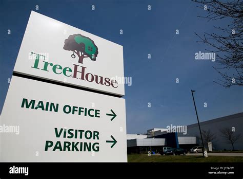 A Logo Sign Outside Of A Facility Occupied By Treehouse Foods Inc In