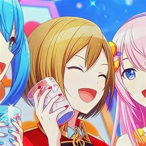 Miku Meiko Luka Rin Matching Icons Miku Anime