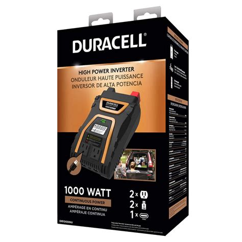 Duracell 1000 Watt Continuous Power Inverter With Usb Ports