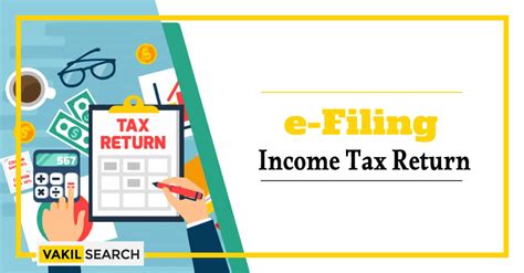 E Filing Income Tax Portal Registration And Types