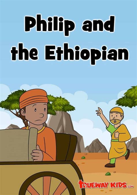 Philip And The Ethiopian Craft For Kids