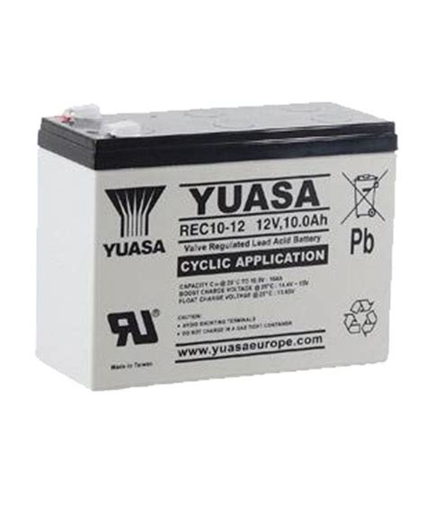 Batería Yuasa Rec10 12 12v 10ah Autosolar