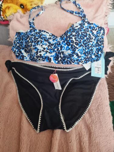 WOMENS NEW M S ACCESSORIZE BIKINI SET SIZE 20 TOP 20 BOTTOMS Bnwt EBay